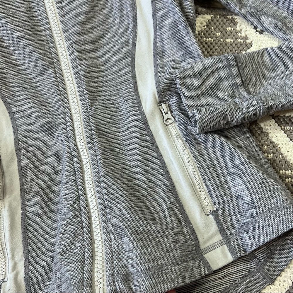 Lululemon Define Jacket Gray Herringbone - image 2